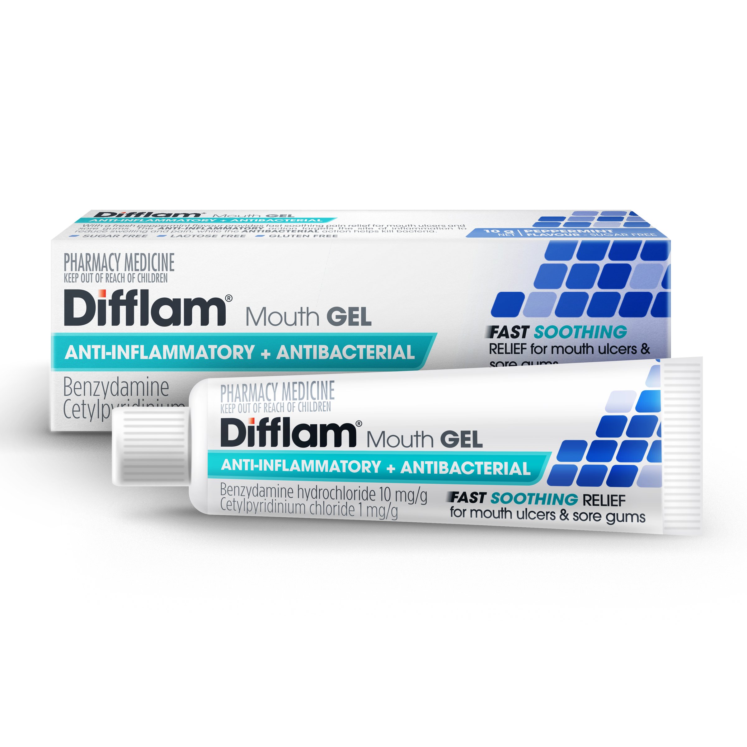 Difflam Anti-Inflammatory Oral Gel 10g - Image 5