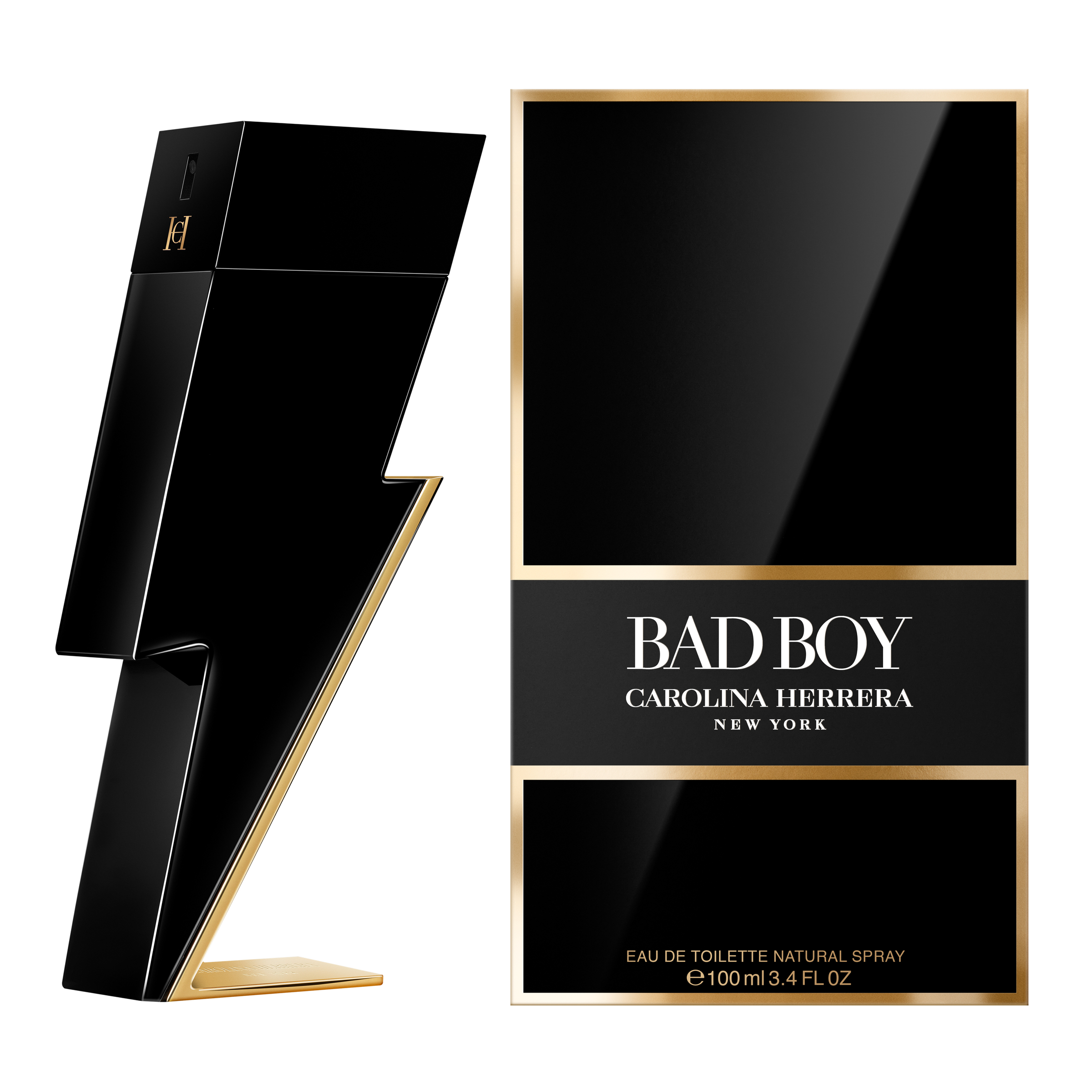 Carolina Herrera Bad Boy EDT Spray 100ml - Image 1