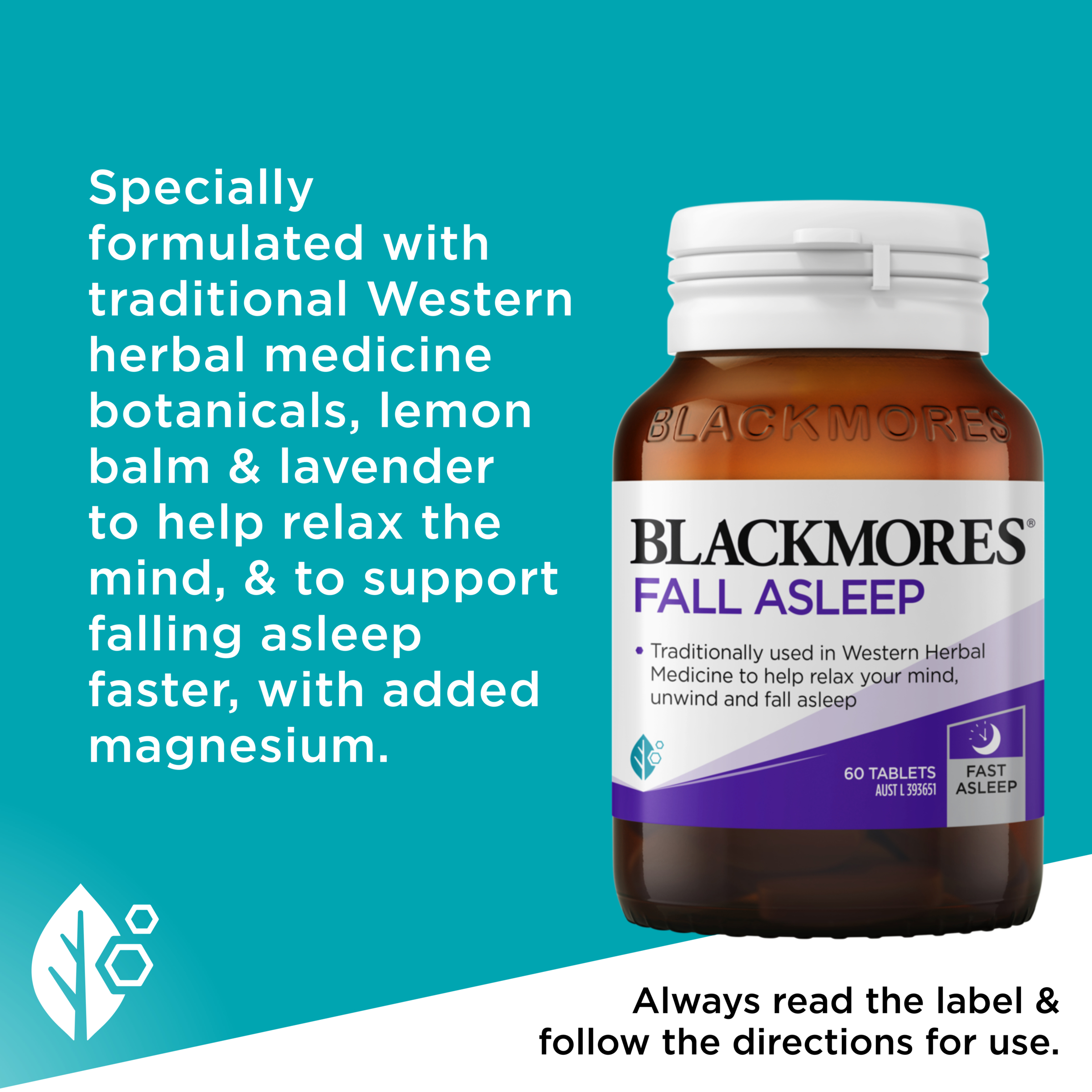 Blackmores Fall Asleep 60 tablets - Image 6