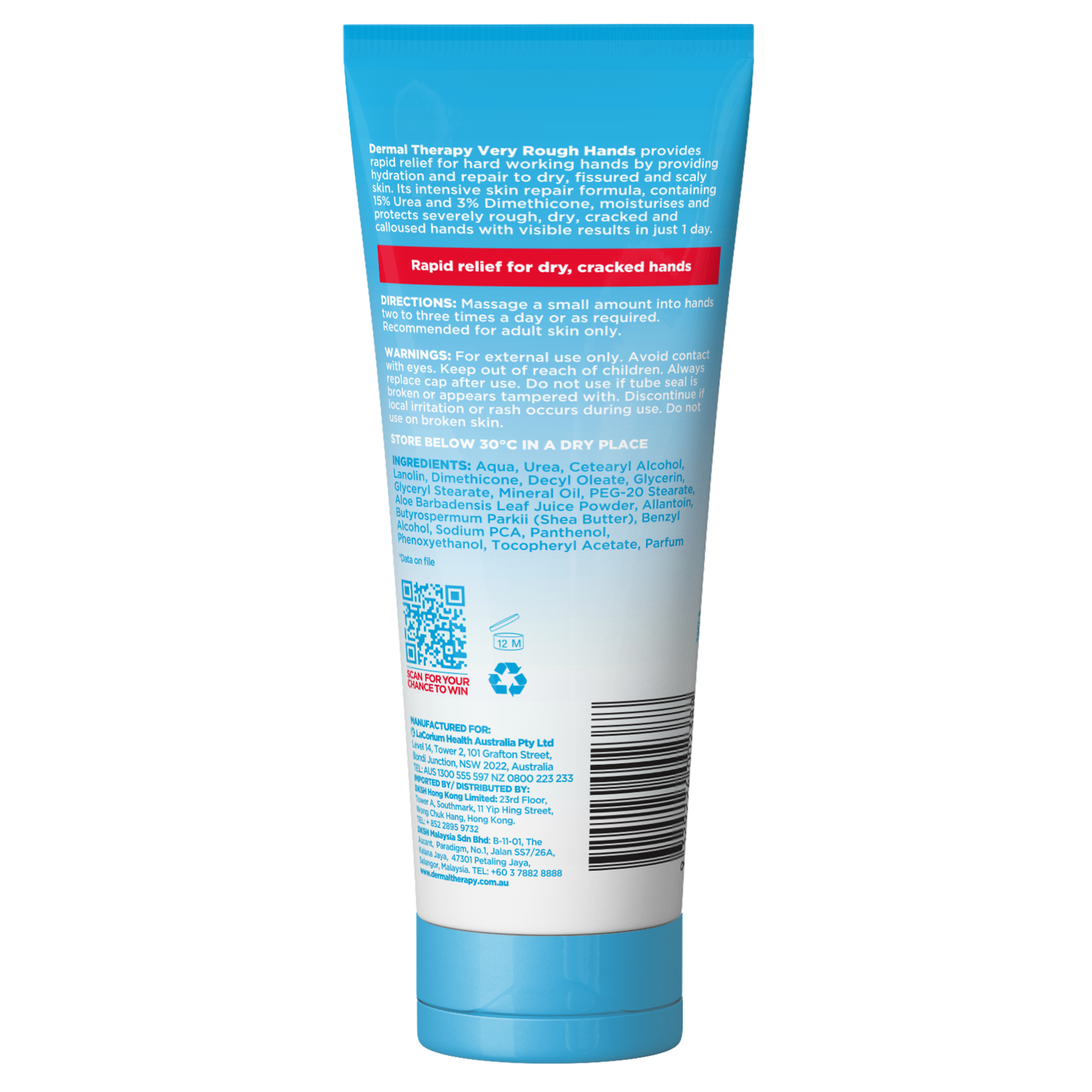 Dermal Therapy Rough Hand Cream 100g - Image 2