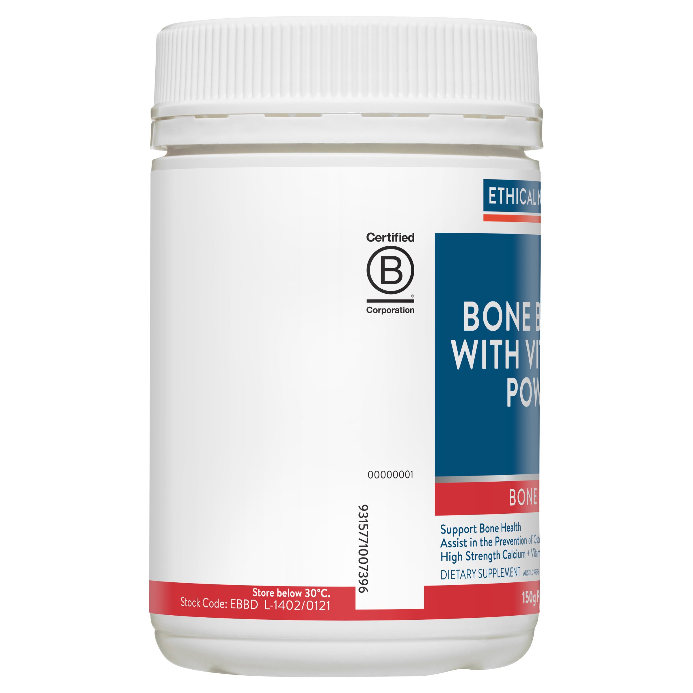 Ethical Nutrients Bone Builder With Vitamin D Powder 150g - Image 2
