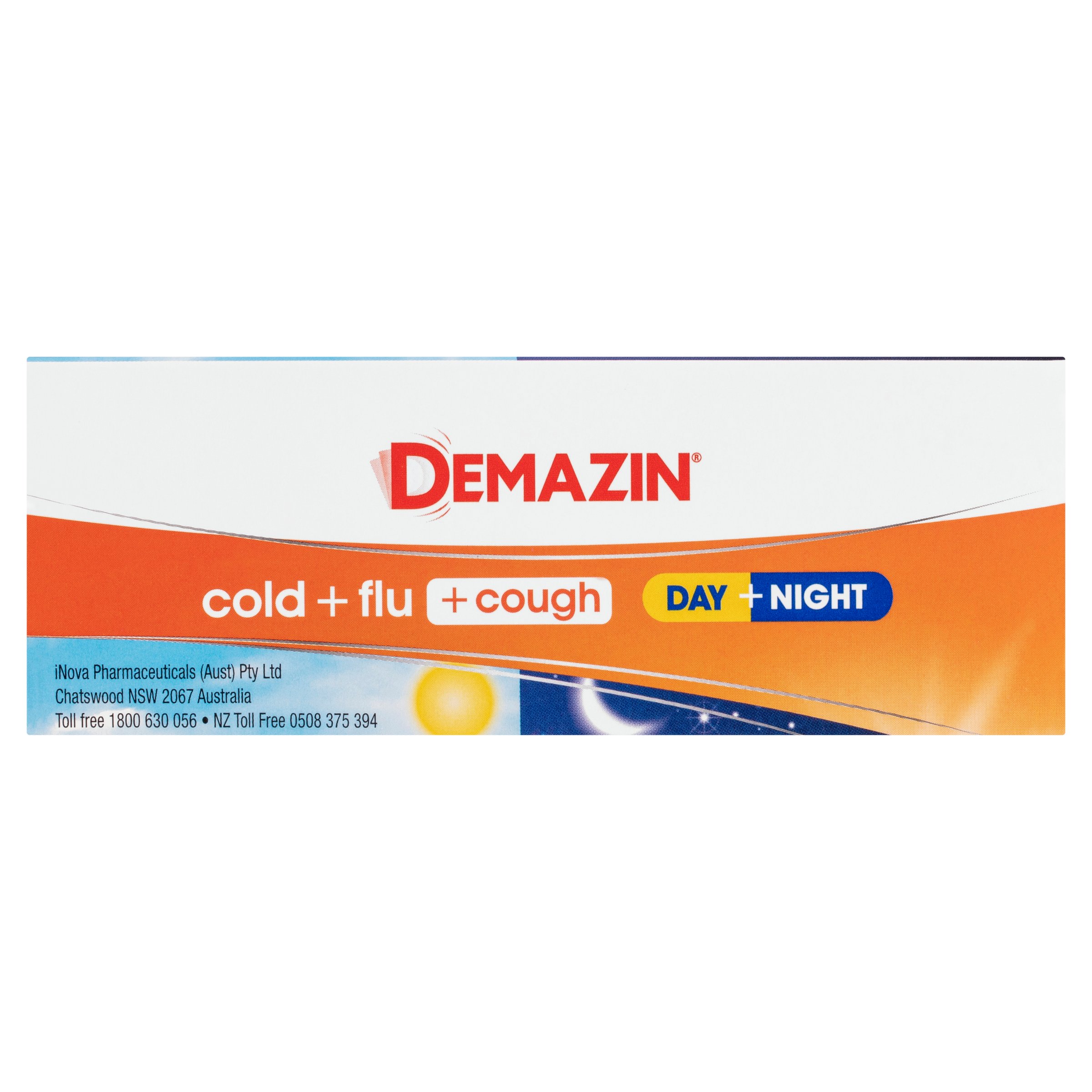 Demazin Cold & Flu + Cough Day/Night 48 capsules - Image 5