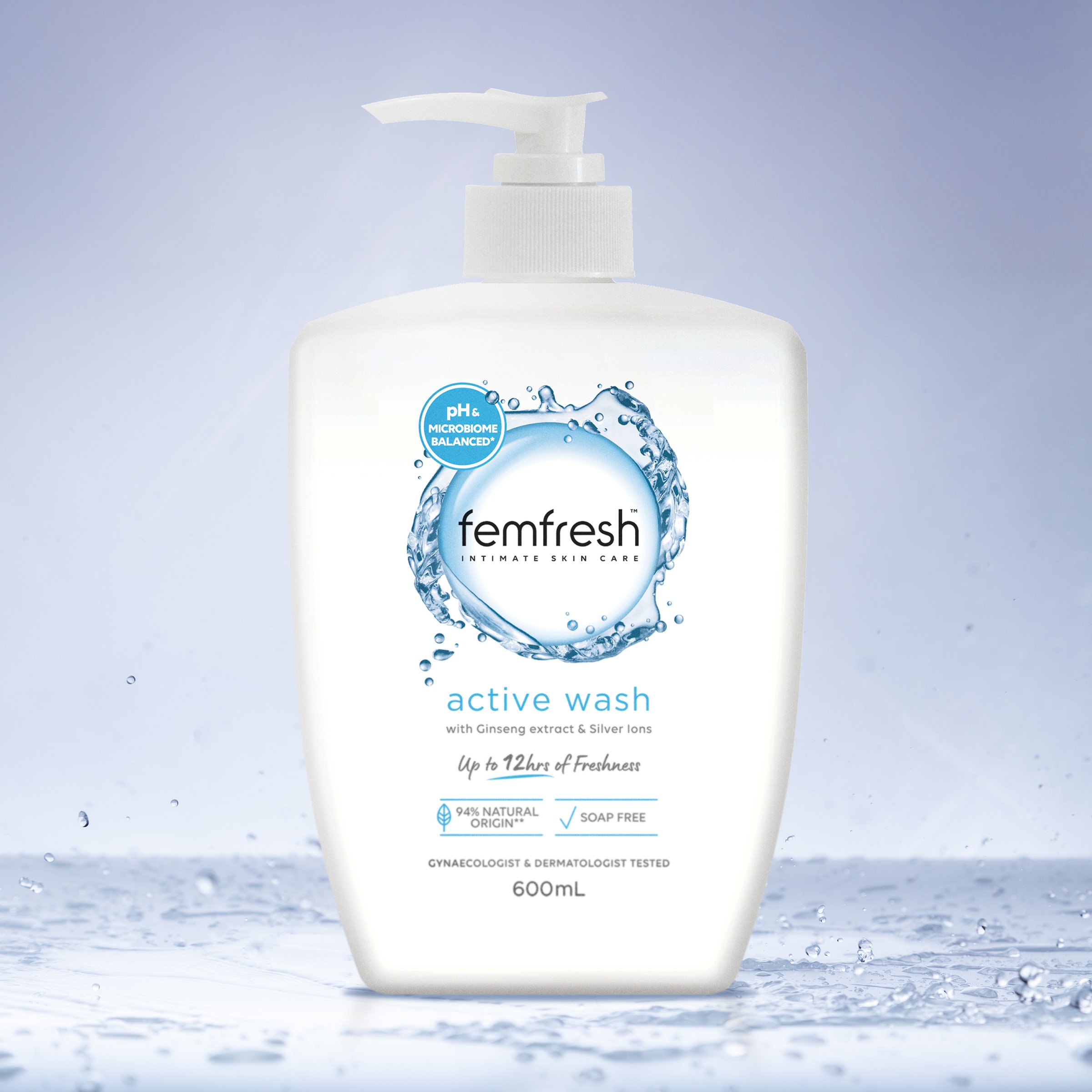 Femfresh Wash Active 600ml - Image 3