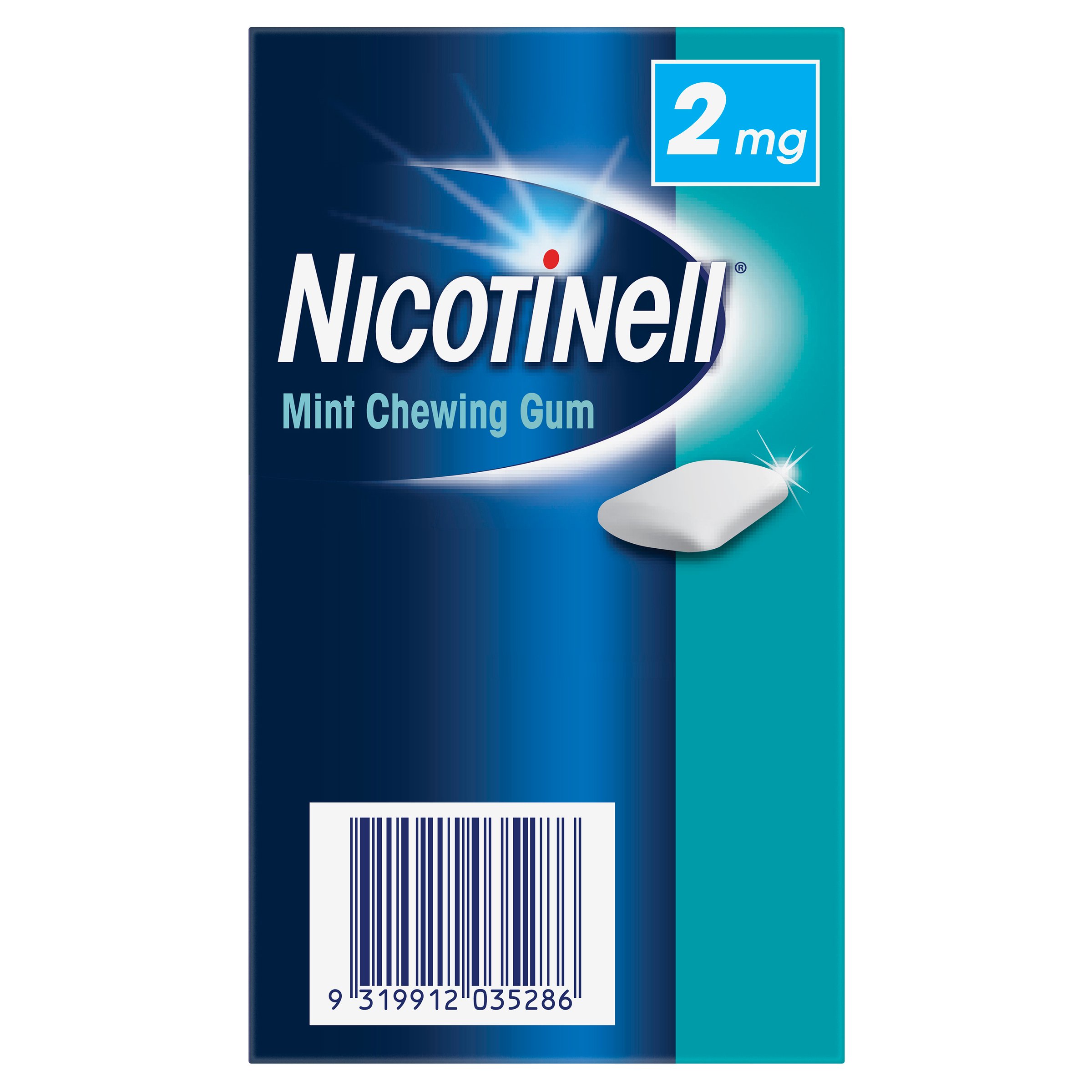 Nicotinell Mint Chewing Gum 2mg - 216 pieces - Image 3