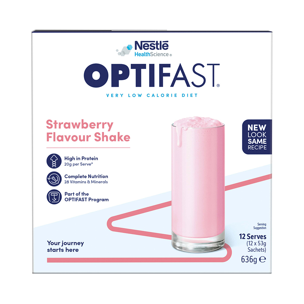 Optifast VLCD Shake Strawberry 12 pack - Image 3