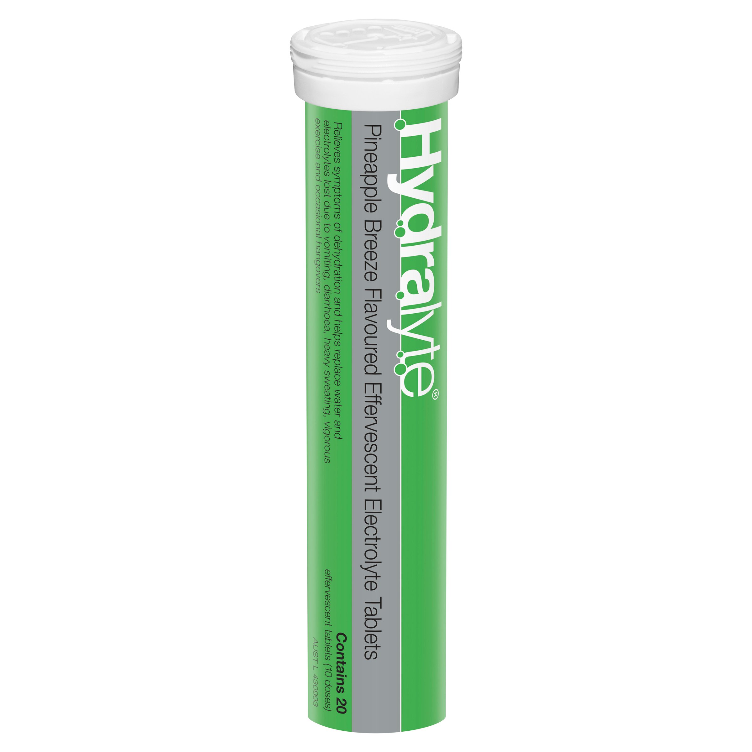 Hydralyte Effervescent Pineapple Breeze 20 tablets - Image 13