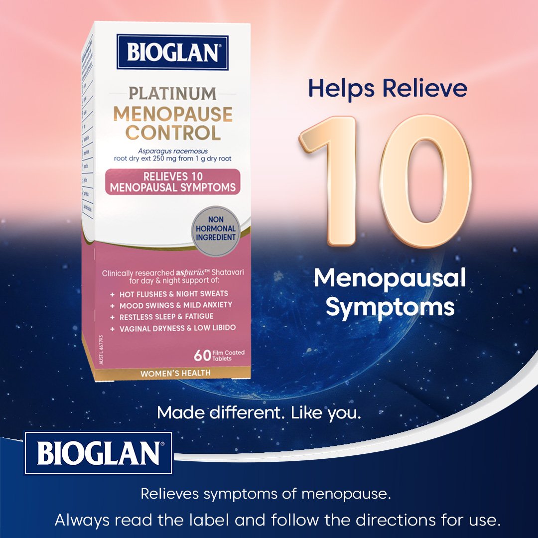 Bioglan Platinum Complete Menopause Control 60 capsule - Image 7