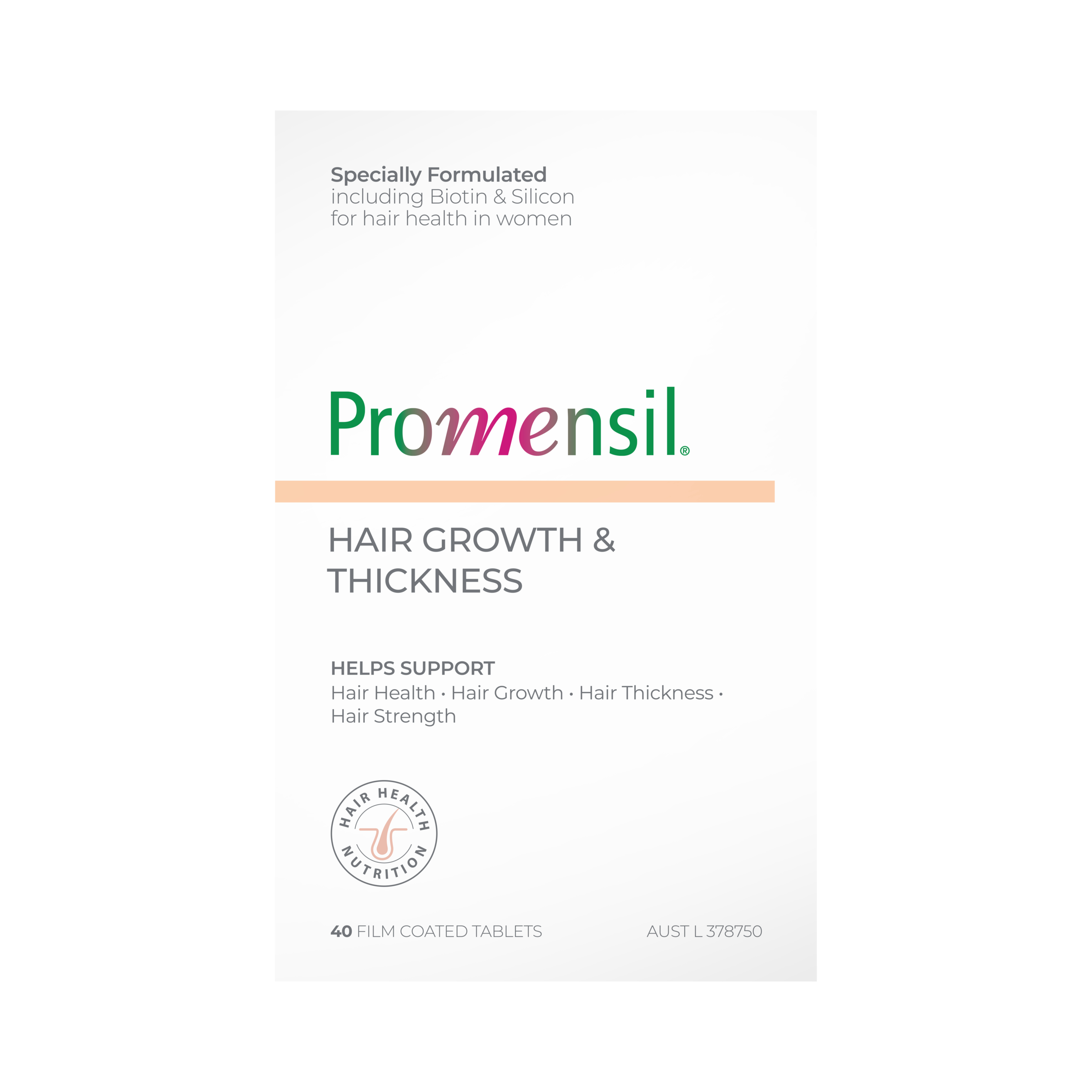 Promensil Hair Growth & Thickness 40 tablets - Image 5