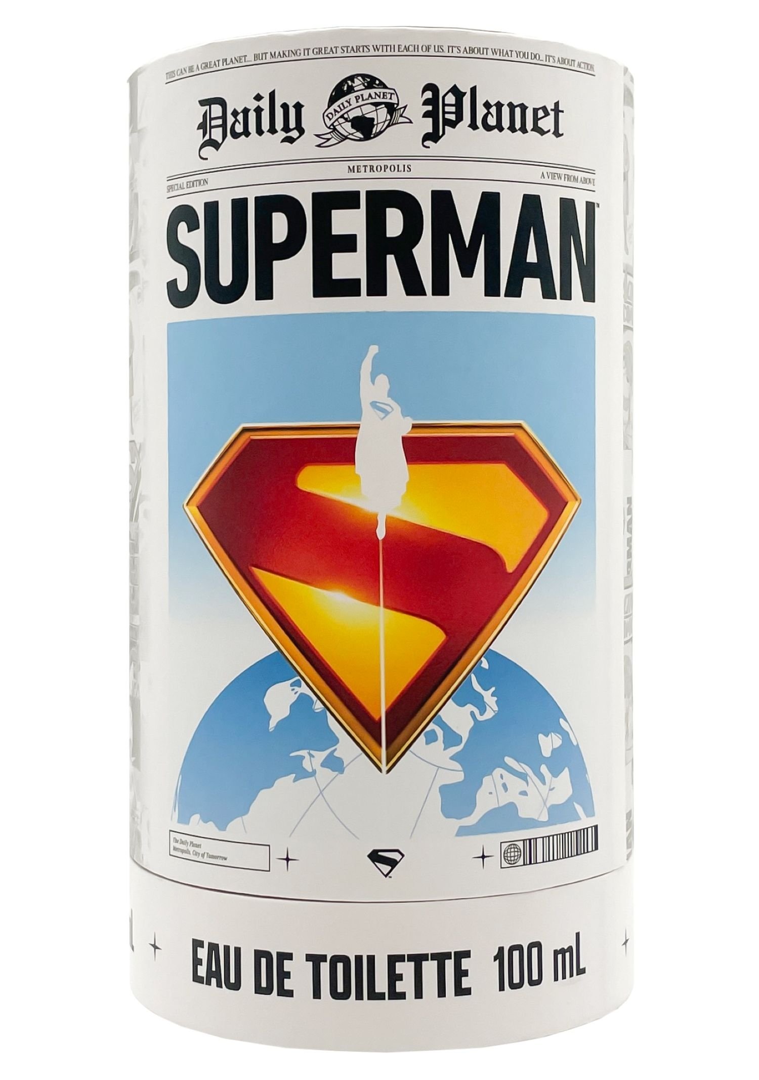 Superman Daily Planet Newspaper EDT Spray 100ml