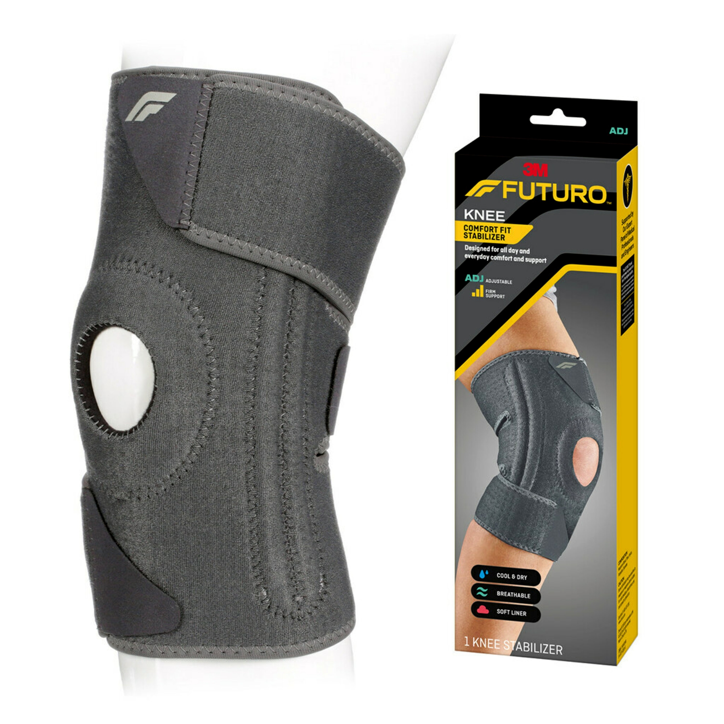 Futuro Comfort Fit Knee Stabiliser 1 each - Image 5
