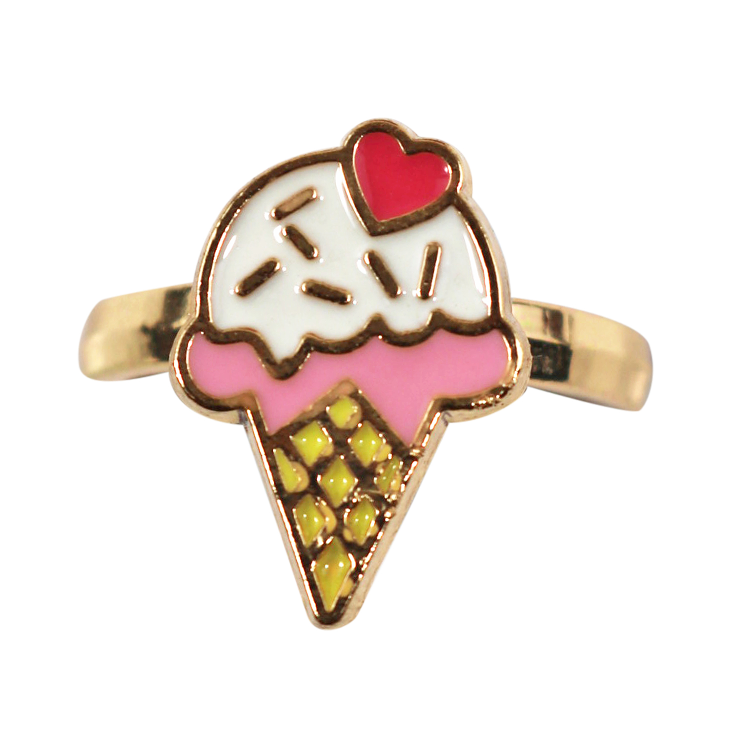 Miki Ice Cream Fidget Spinning Ring 1 each