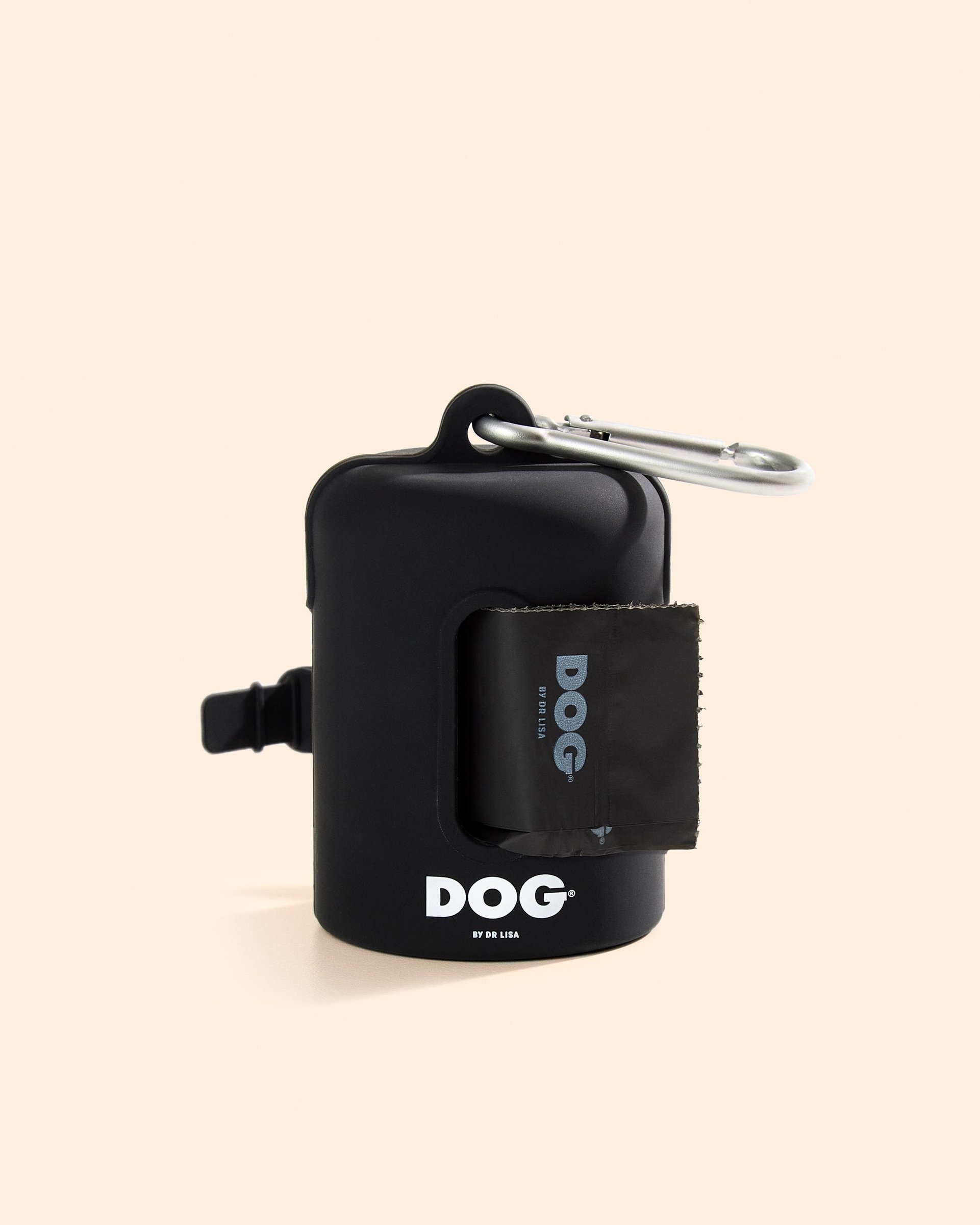 Dog By Dr Lisa Dog Poo Bag Holder Black 1 each