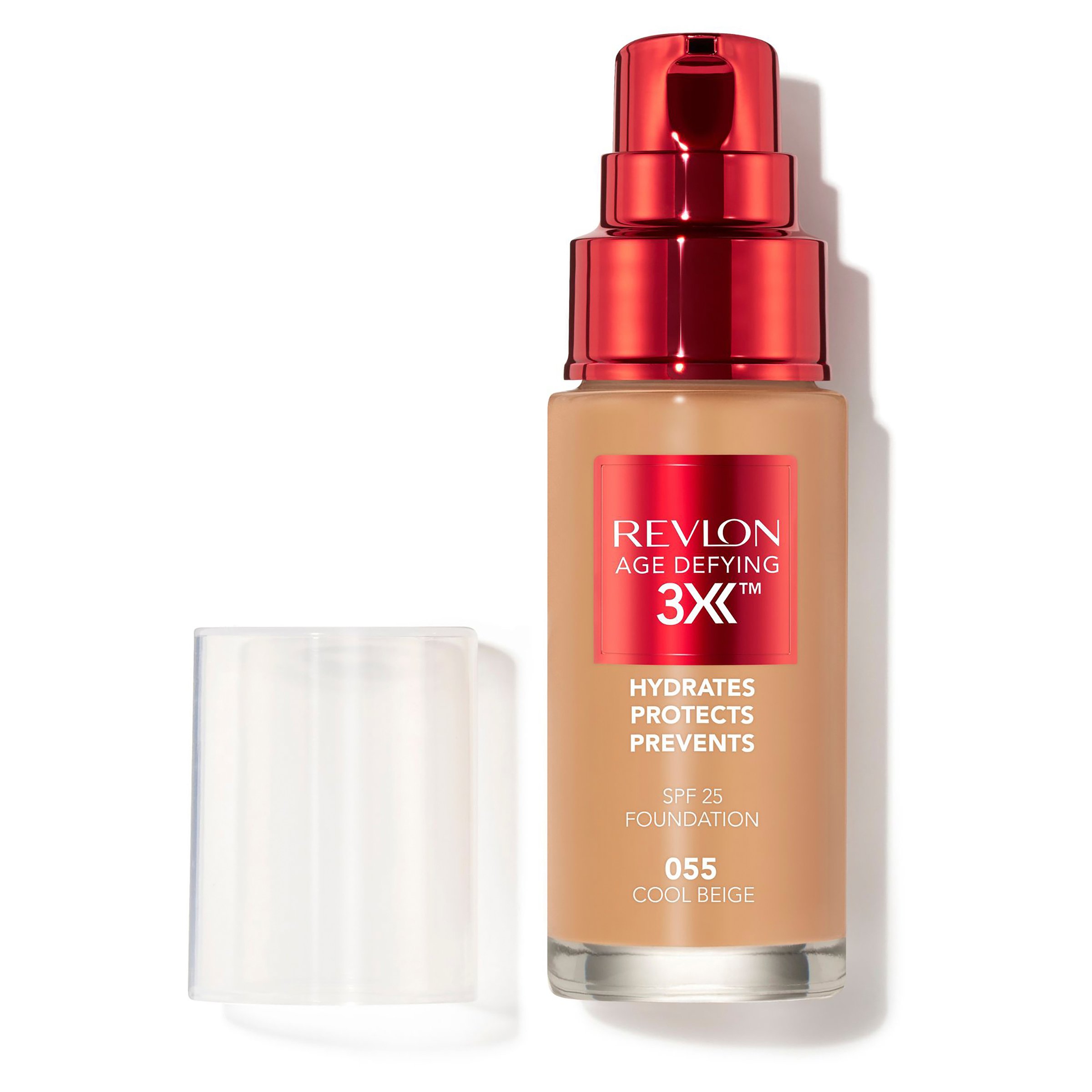 Revlon Age Defying Triple Lift Foundation Cool Beige 055 - 30ml - Image 8