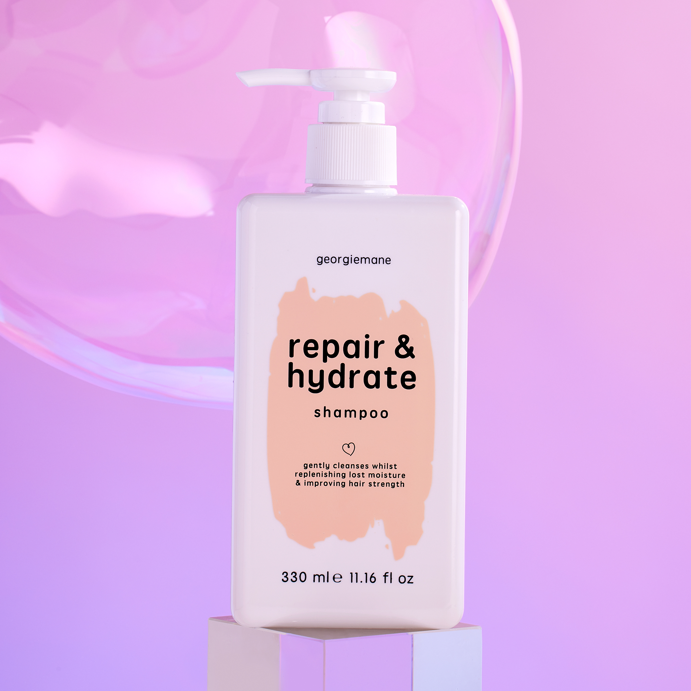 Georgiemane Repair & Hydrate Shampoo 330ml - Image 2