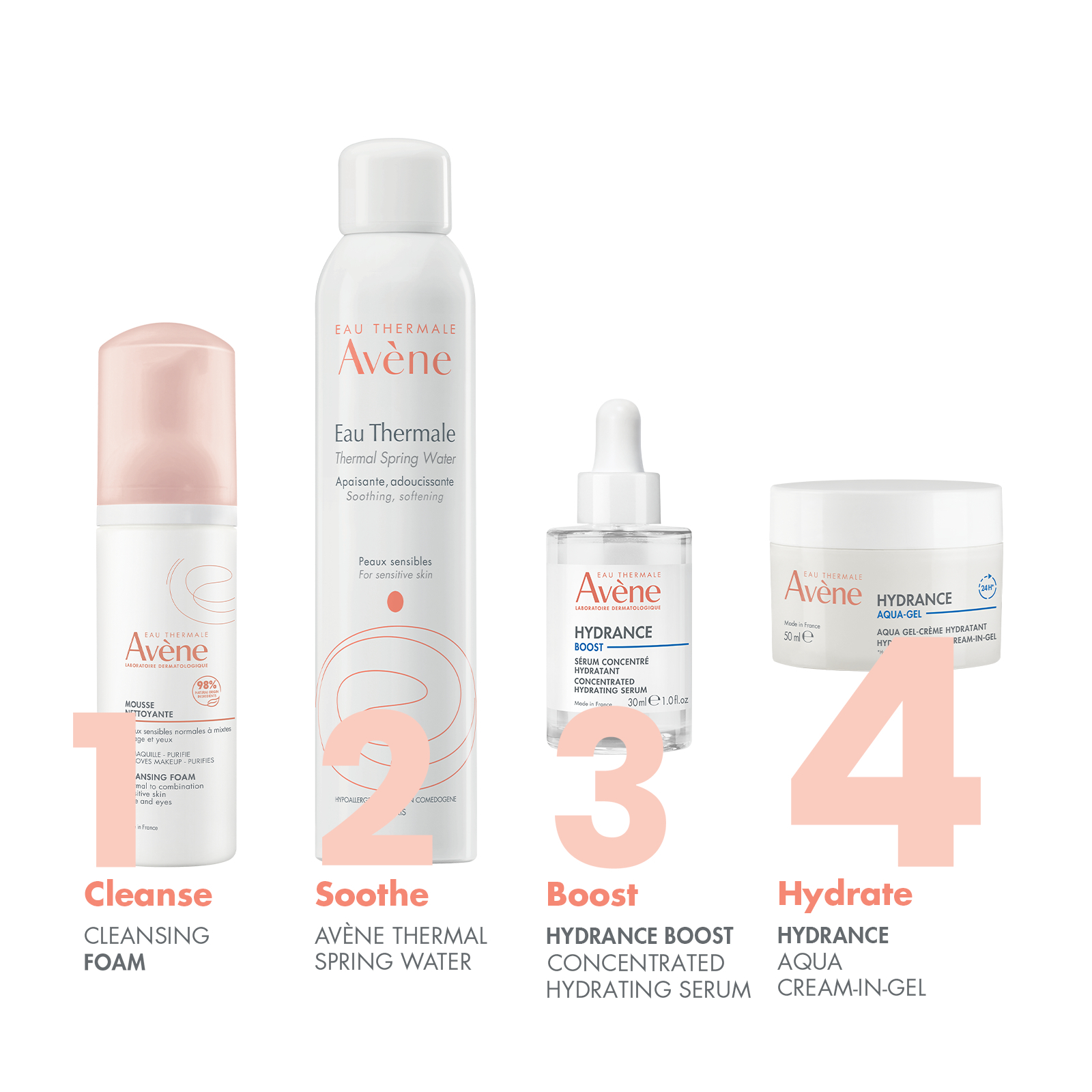 Avene Hydrance Optimale Aqua Cream-In-Gel Cohederm 50ml - Image 3
