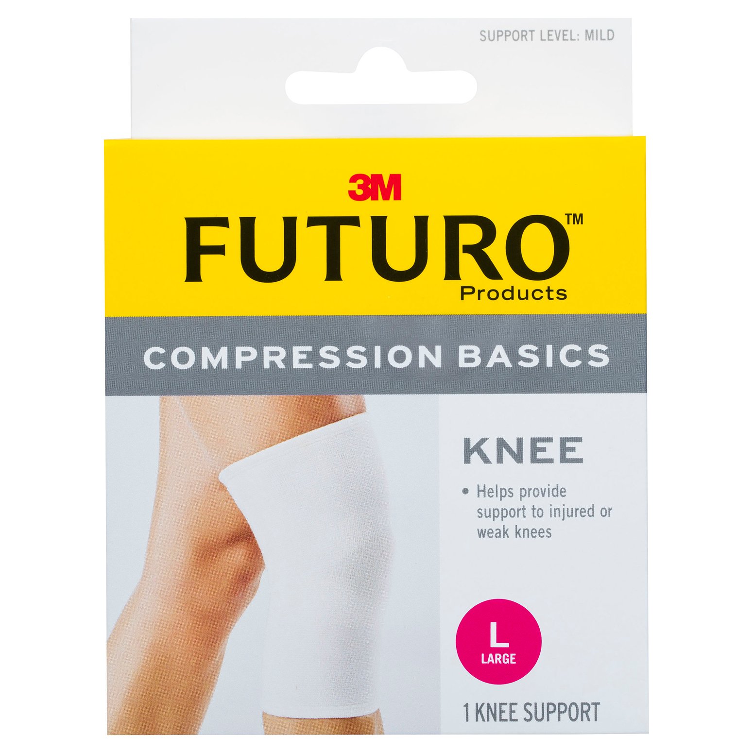 Futuro Compression Basics Elastic Knee Support Large 1 each - Image 2