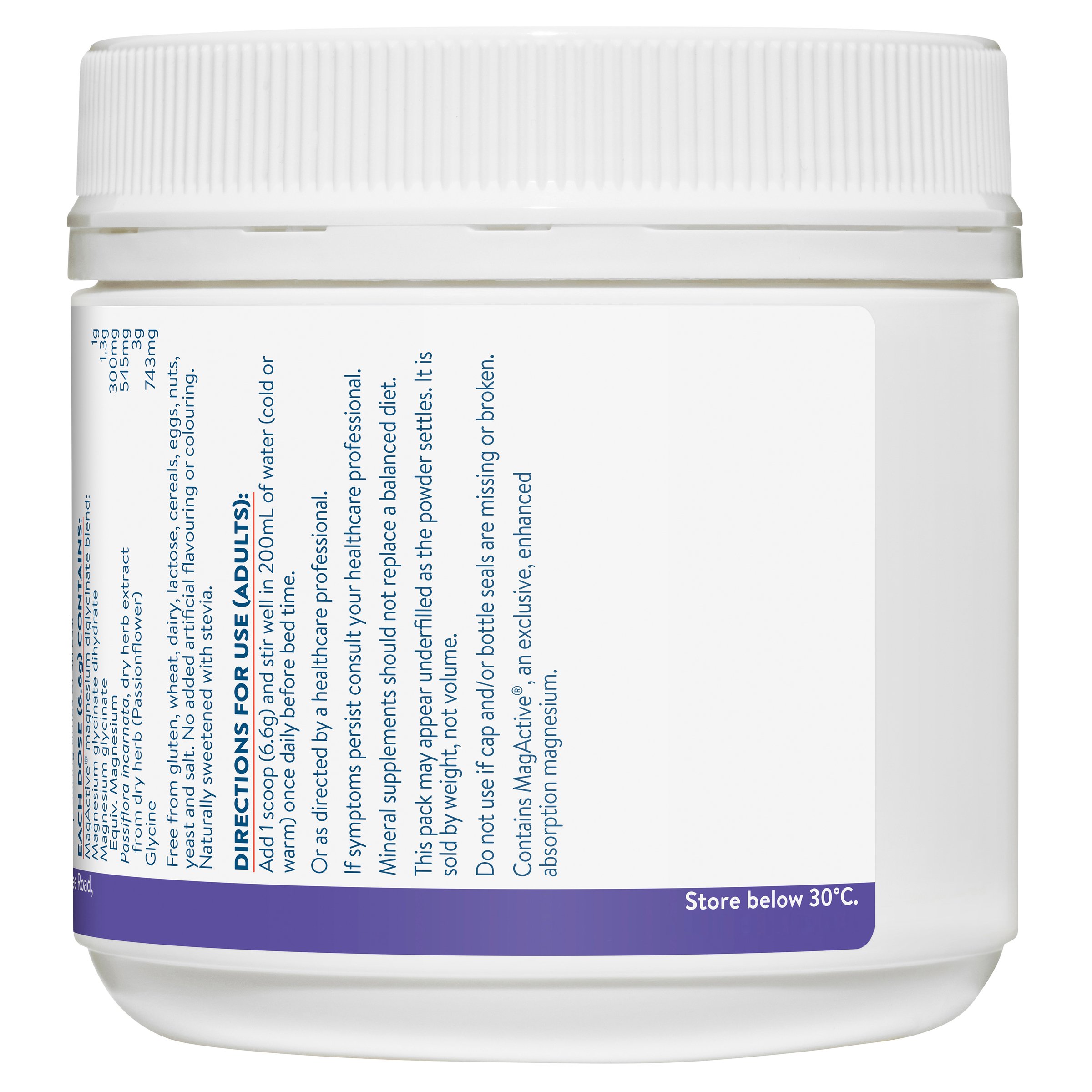 Ethical Nutrients Mega Magnesium Night 126g - Image 3