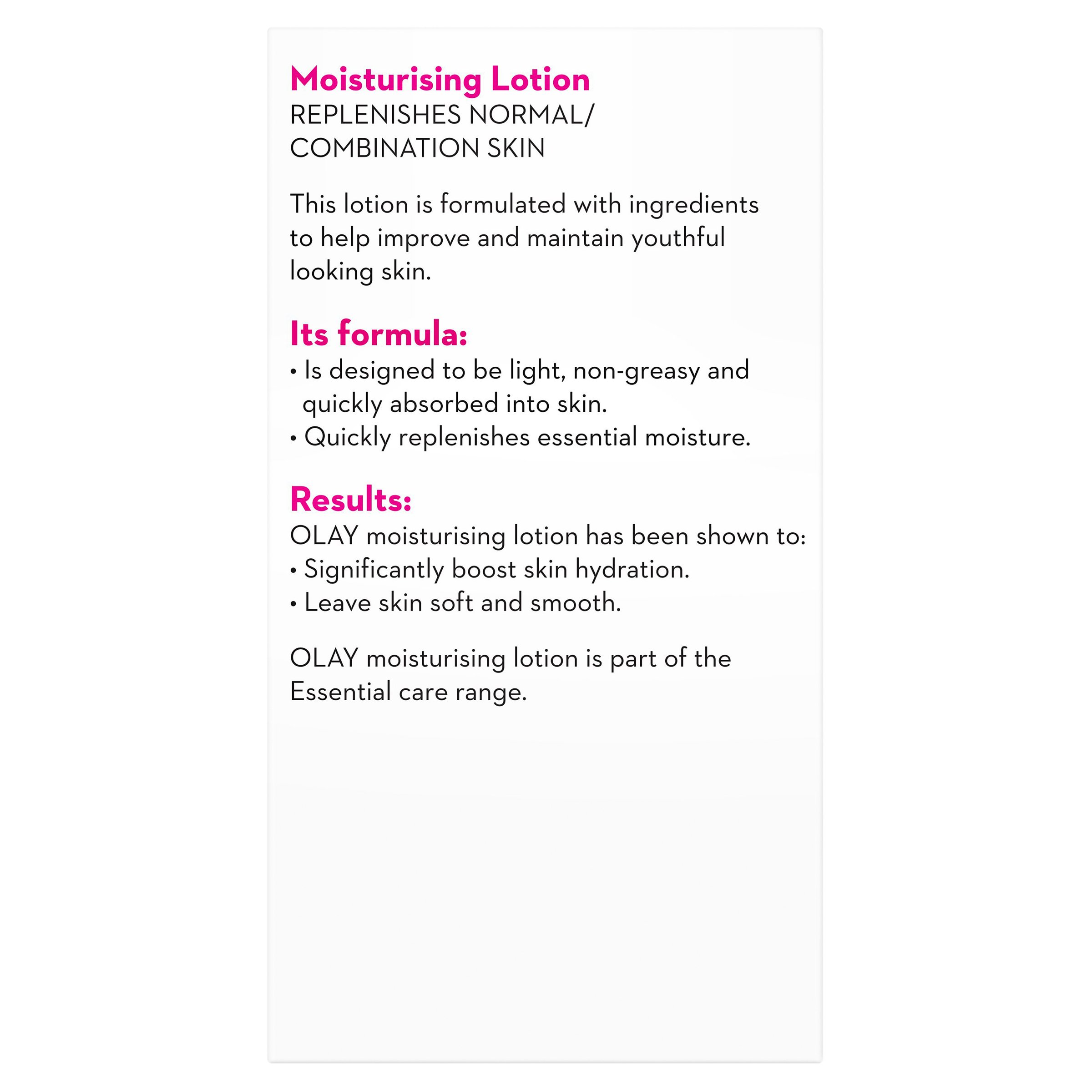 Olay Moisturising Lotion 150ml - Image 2
