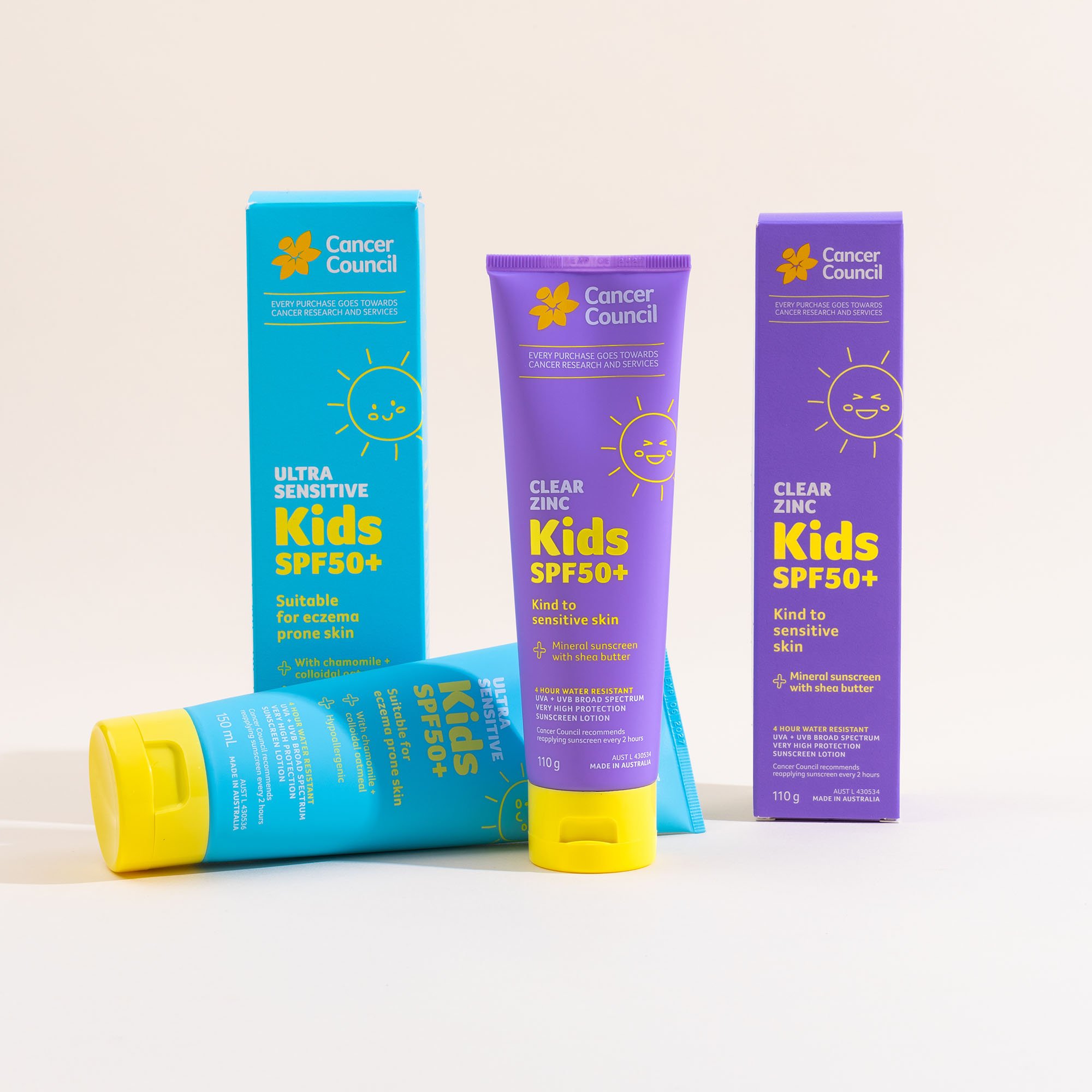 Cancer Council Ultra Sensitive Kids SPF50+ 150ml - Image 3