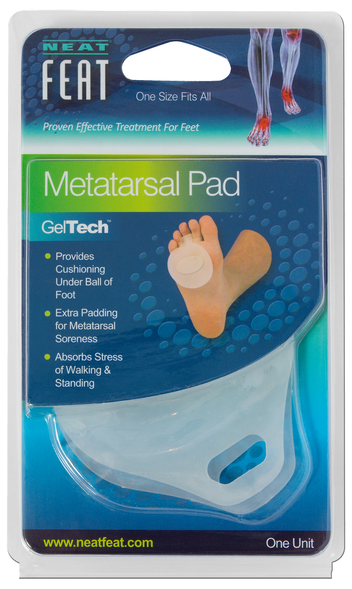 Neat Feat Gel Matatarsal Pads 1 pair