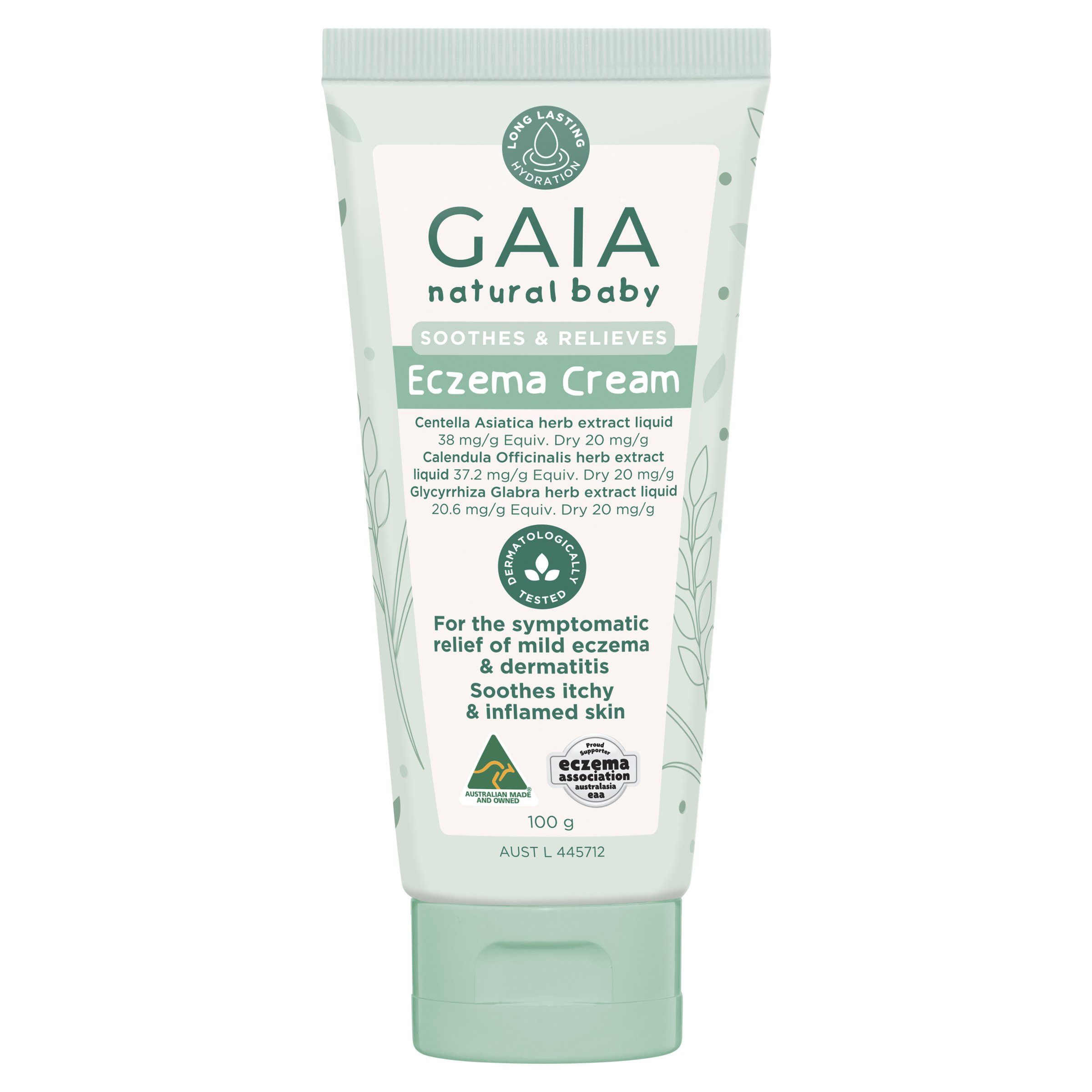 Gaia Natural Baby Eczema Cream 100g - Image 1