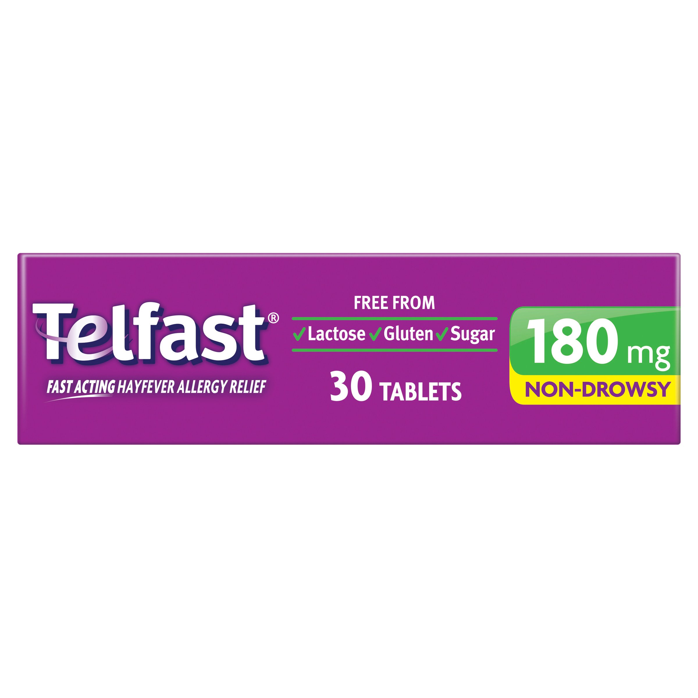 Telfast 180mg - 30 tablets - Image 3