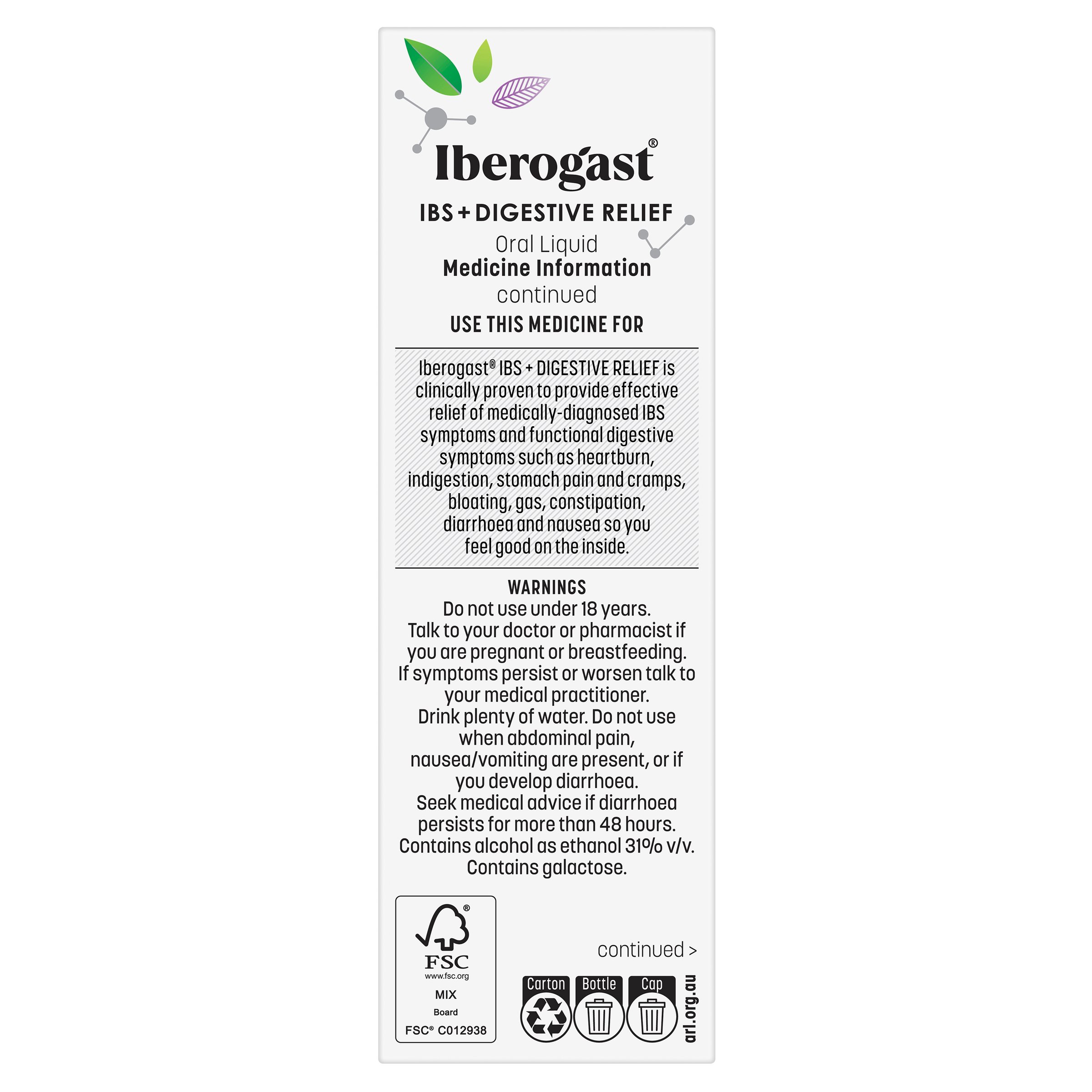 Iberogast IBS + Digestive Relief 50ml - Image 2