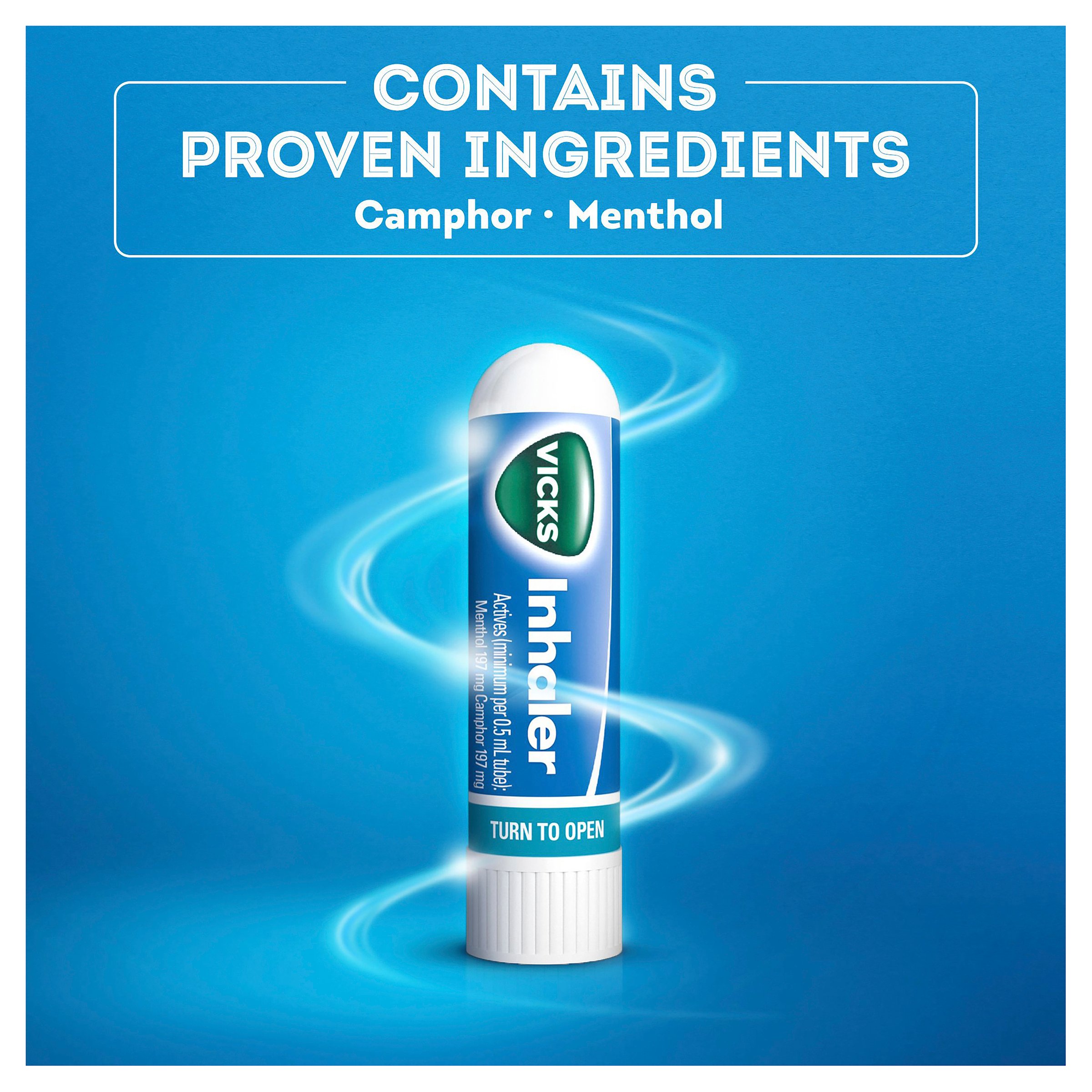 Vicks Nasal Decongestant Inhaler 0.5ml - Image 3