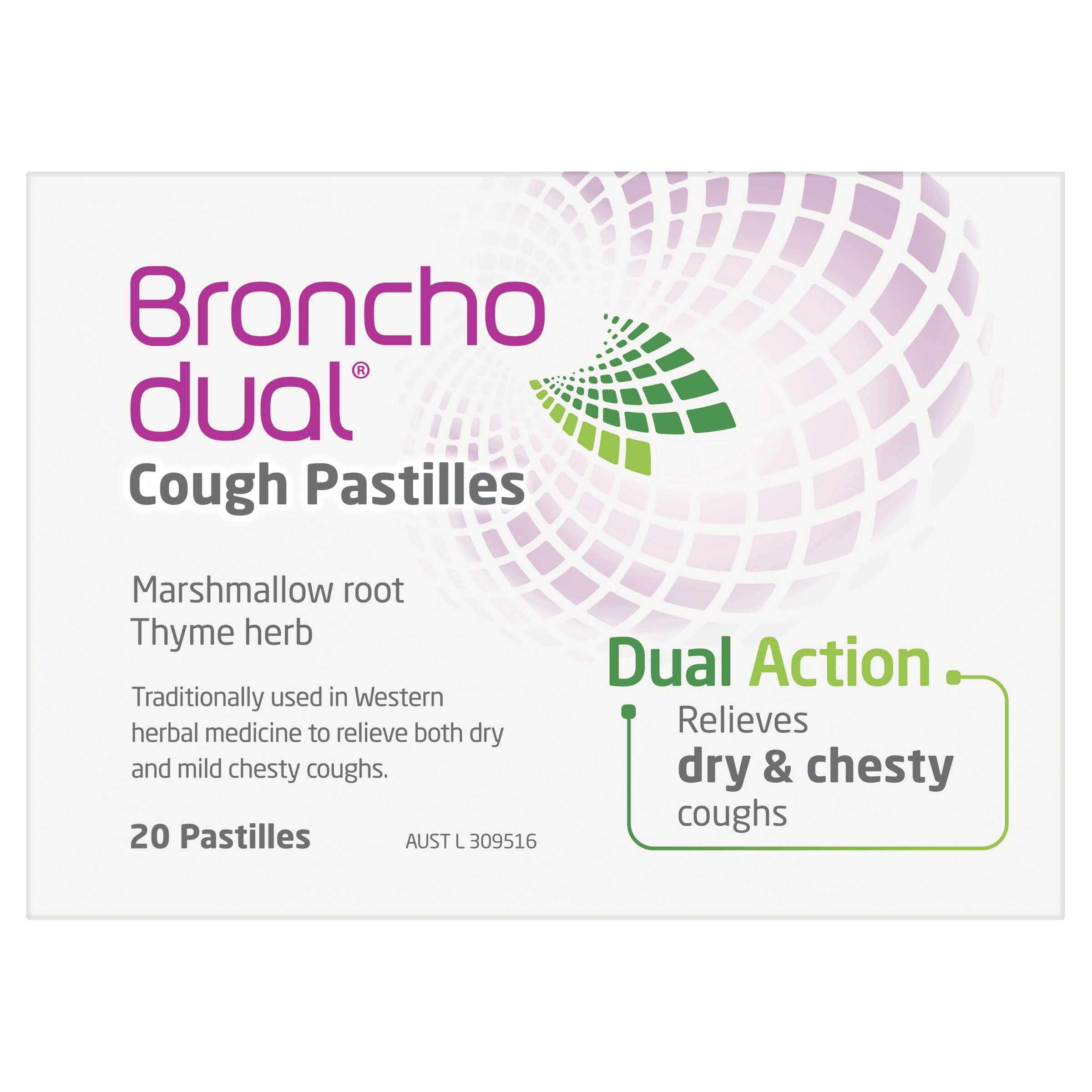 Bronchodual Cough 20 pastilles - Image 1