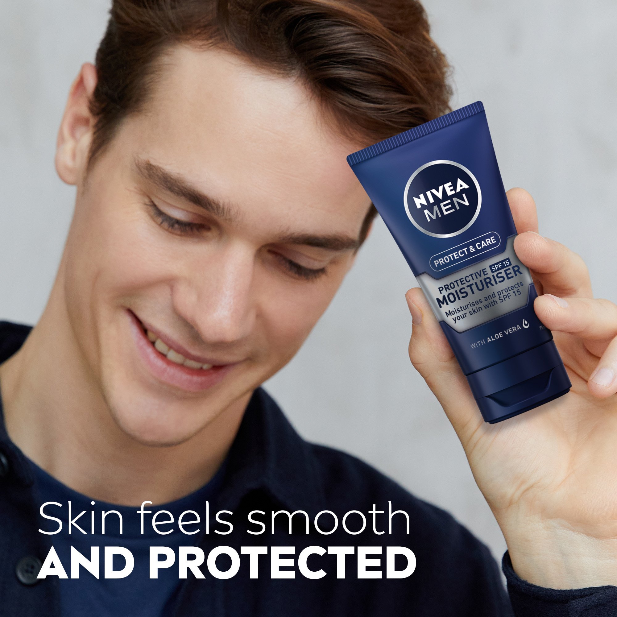 Nivea For Men Protective Moisturiser SPF15+ 75ml - Image 10