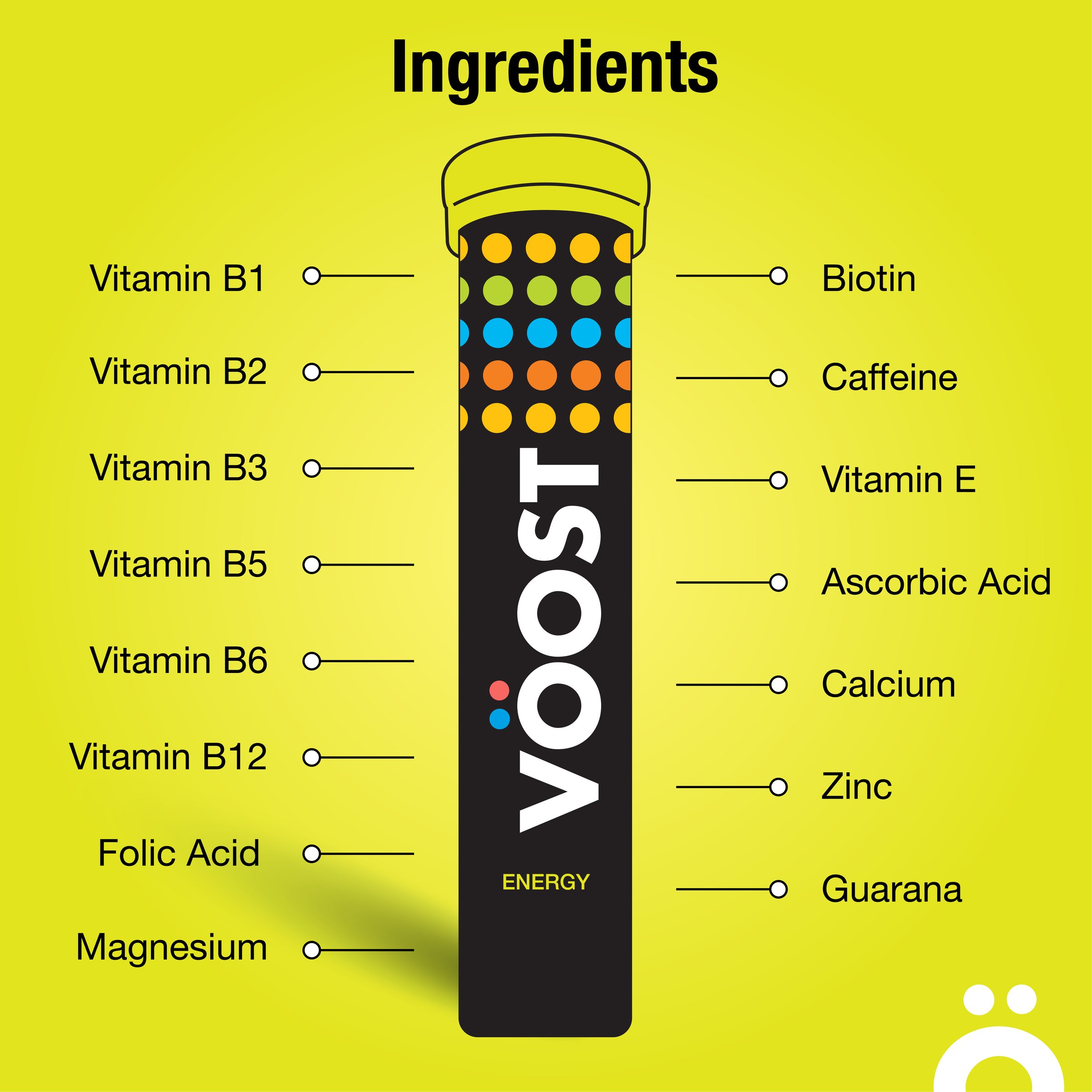 Voost Energy Orange & Mango Effervescent 20 tablets - Image 4