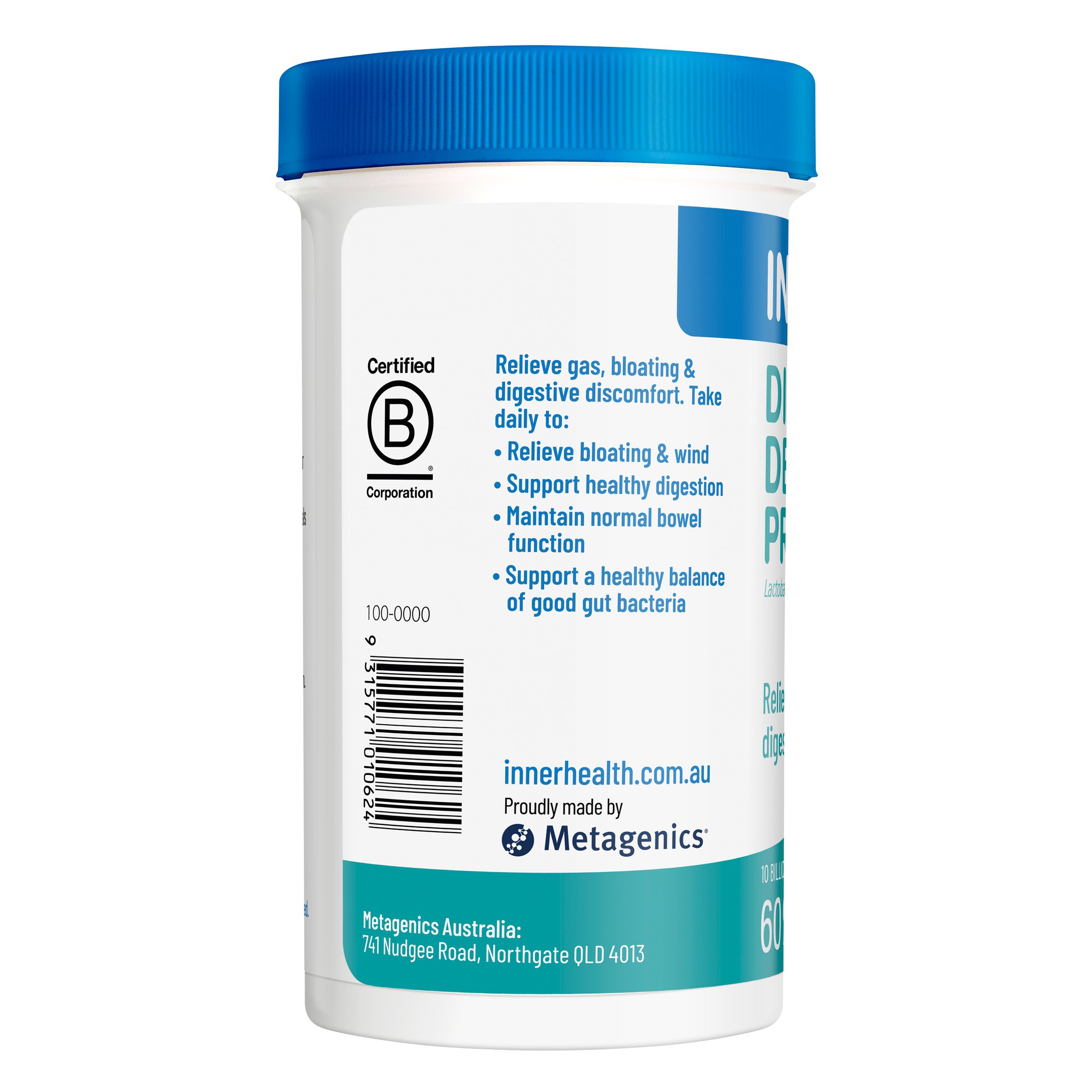 Inner Health Digestive Defence Probiotic 60 capsules - Image 3