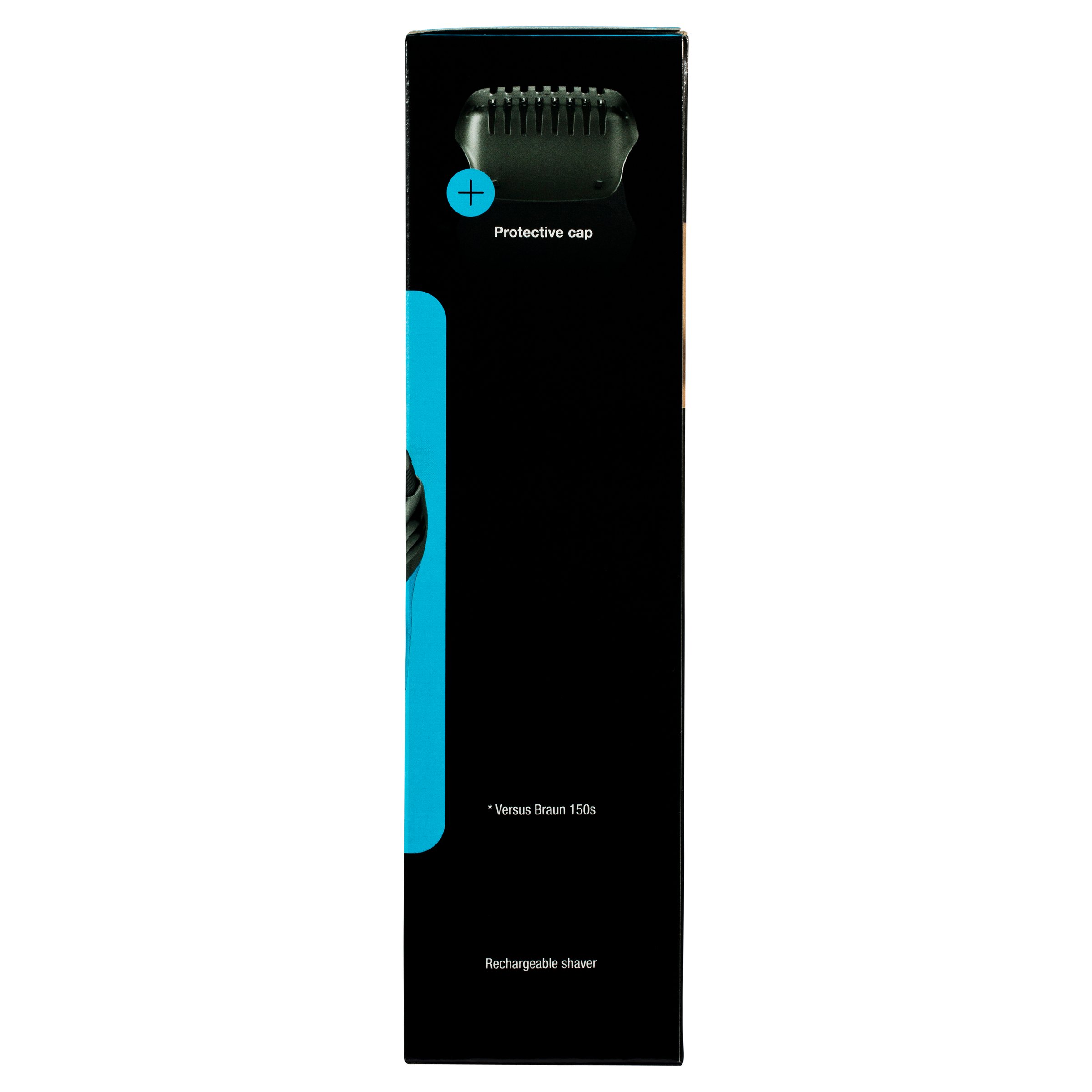 Braun Series 3 - 310S Rechargeable Wet & Dry Electric Shaver Blue 1 unit - Image 3