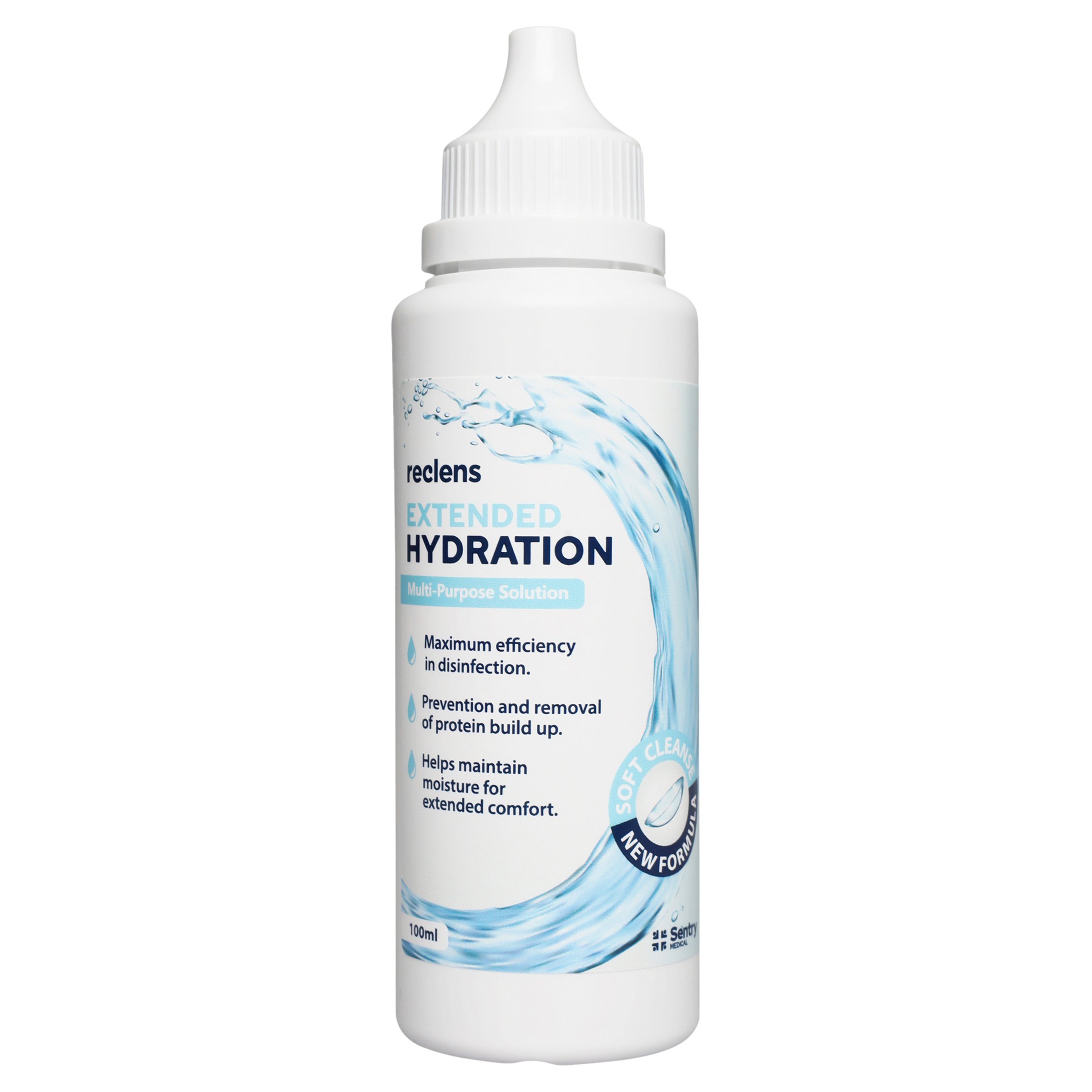 Reclens Extended Hydration Multipurpose Solution 100ml - 2 pack - Image 3