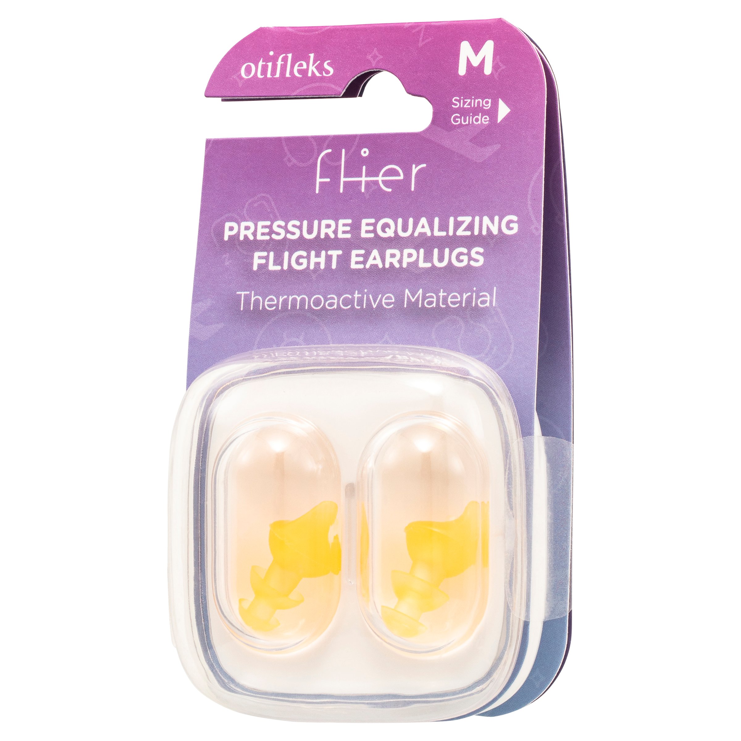 Otifleks Flier Earplugs Medium 1 pair - Image 4